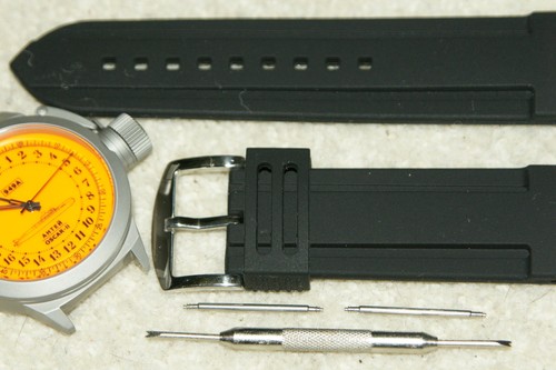 Mens smooth silicone watch - mens,