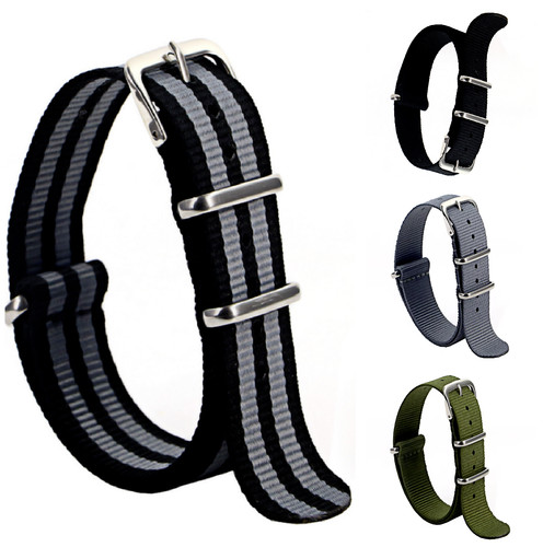 Nylon nato g10 watch strap - nylon, 18