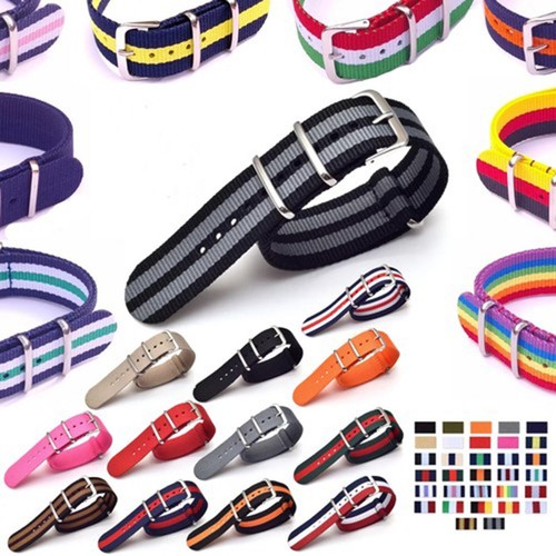 Watch strap band nylon nato - nylon,