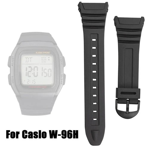 Watch strap flexible - watch, black