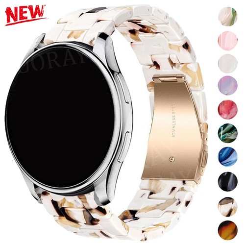 Resin band watch strap - resin,