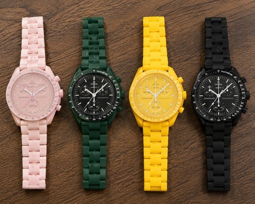 Colorful resin watch - colorful,