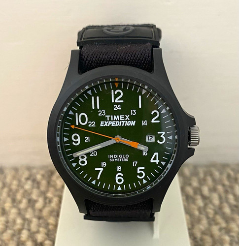 Timex expedition indiglo green - timex,