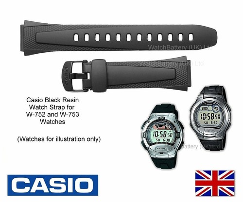 752 casio watch - w-752, band
