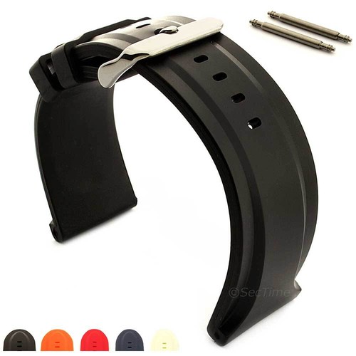 Men silicone rubber watch - men's,